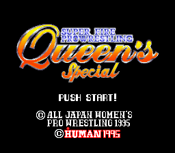 Super Fire Pro Wrestling - Queen
